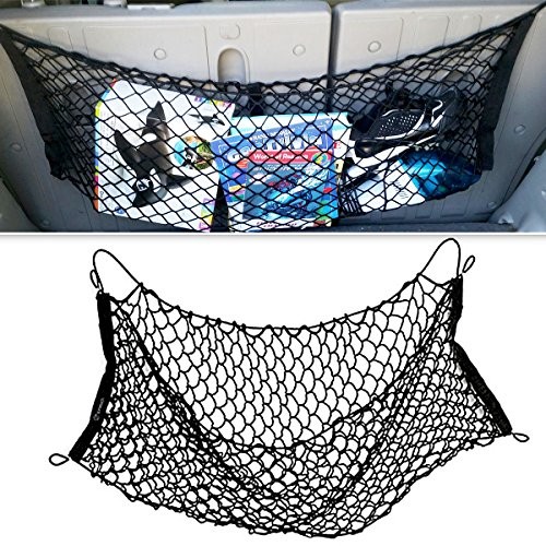Black 1 Pocket Trunk Cargo Net