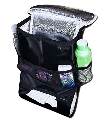 Zone Tech Storage Bag With The Car Seat Multi-Purpose Vehicle Keeps Warm or Cold