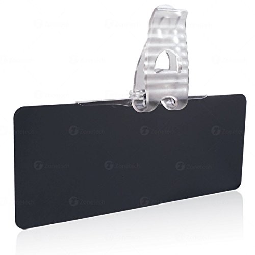 Anti Glare Tinted Windshield Sun Visor Clip on