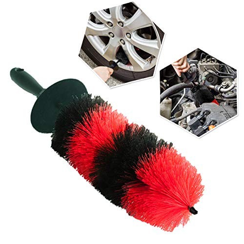 Zone Tech Master Wheel Brush - Premium Quality Durable Multipurpose Wheel and Rim Detailing 18" Brush Perfect also for Motorcycles