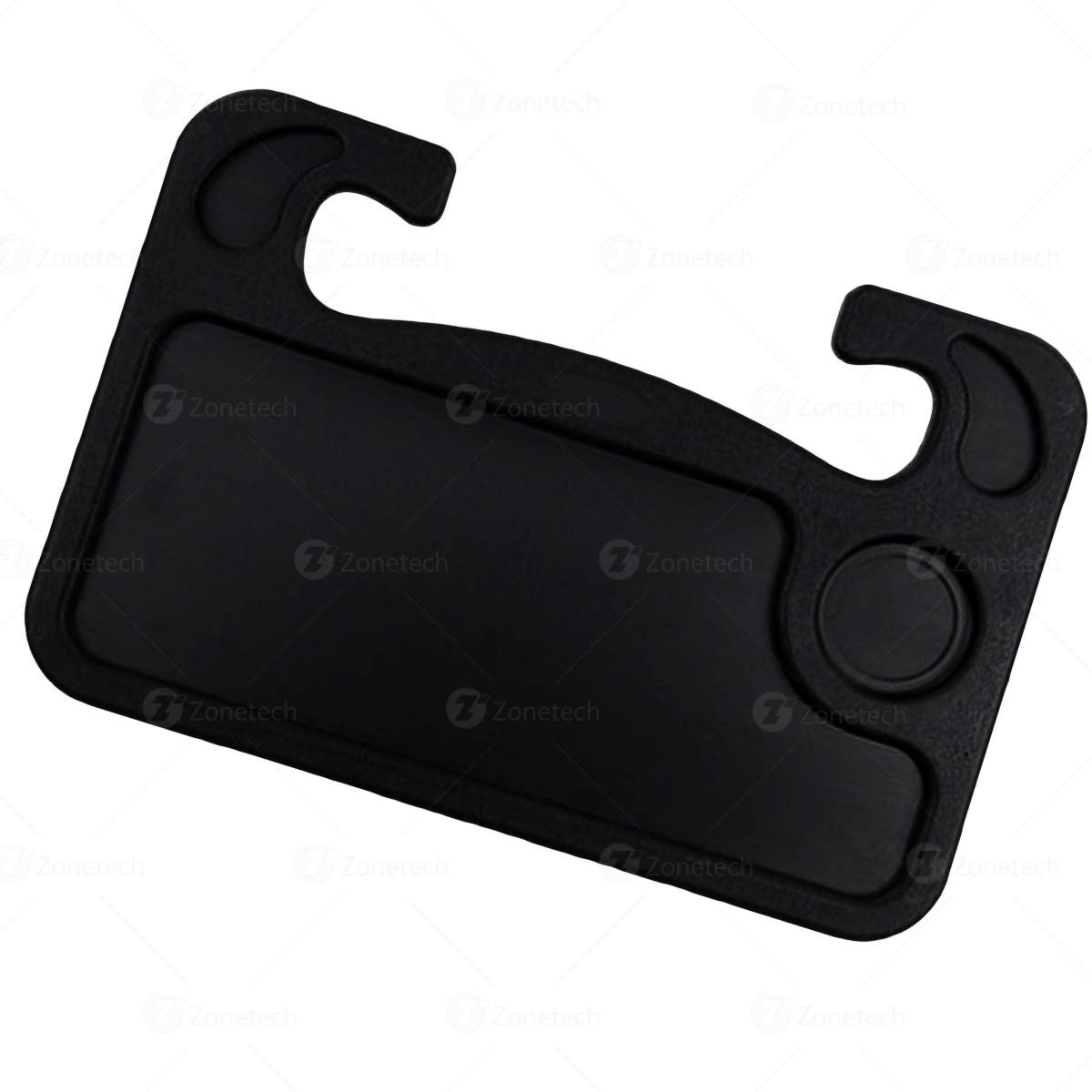Zone Tech Multi-Functional Portable Car Laptop and Food Steering Wheel Tray - Black Table/Car Vehicle Seat Portable Mount Tray Laptop Notebook Table Eating Desk