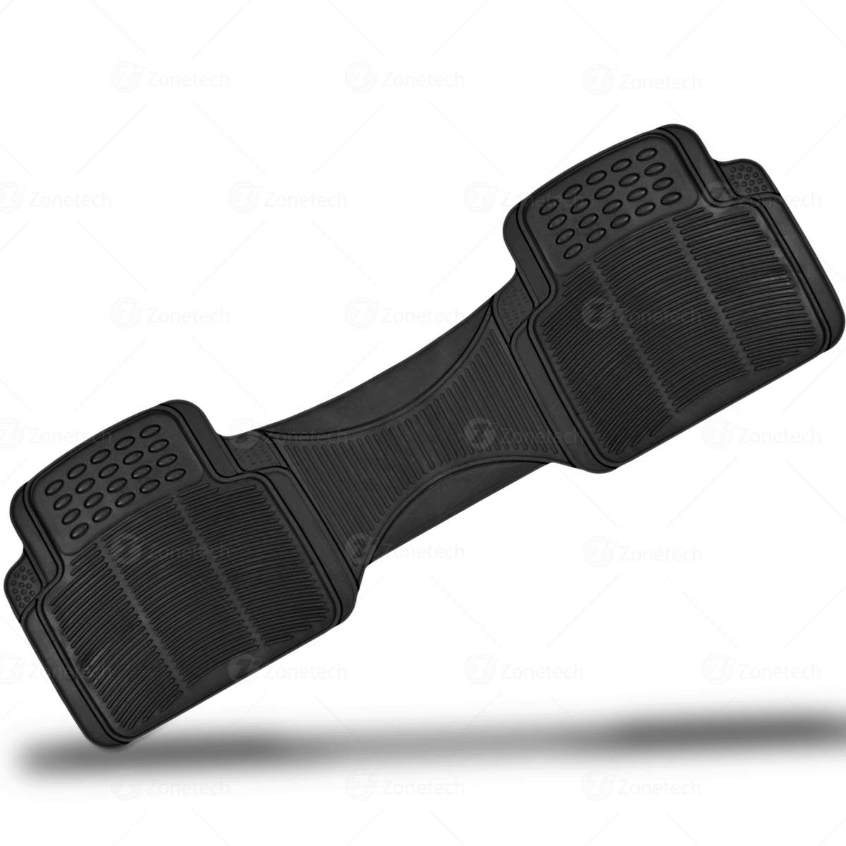 Black All Weather Full Rubber Trimable Runner Floor Mat