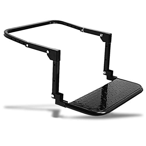 Zone Tech Durable Tire Step - Classic Black Premium Quality Durable Tire Stepping Platform Perfect for Cleaning, Working on Engines, and Many More