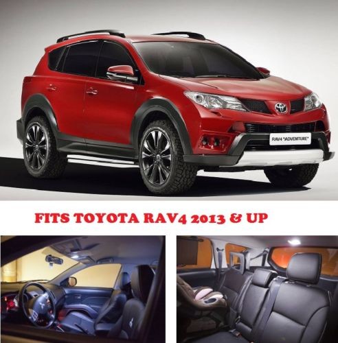 Toyota Rav4 White Interior LED Package (4 Pieces) 2013 & up