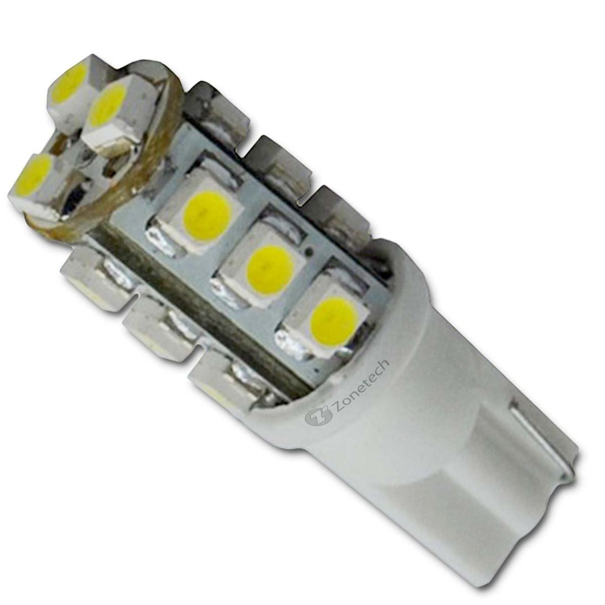 4X T10 Wedge Base LED Replacement Bulb 194 15 SMD WARM WHITE or BRIGHT WHITE