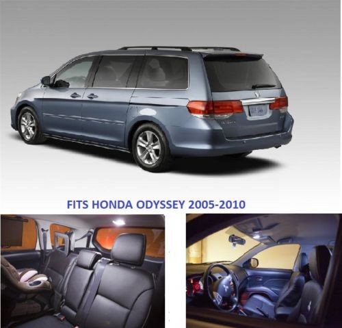White LED Lights Interior Package For Honda Odyssey 2005-2010 (11 Pieces)
