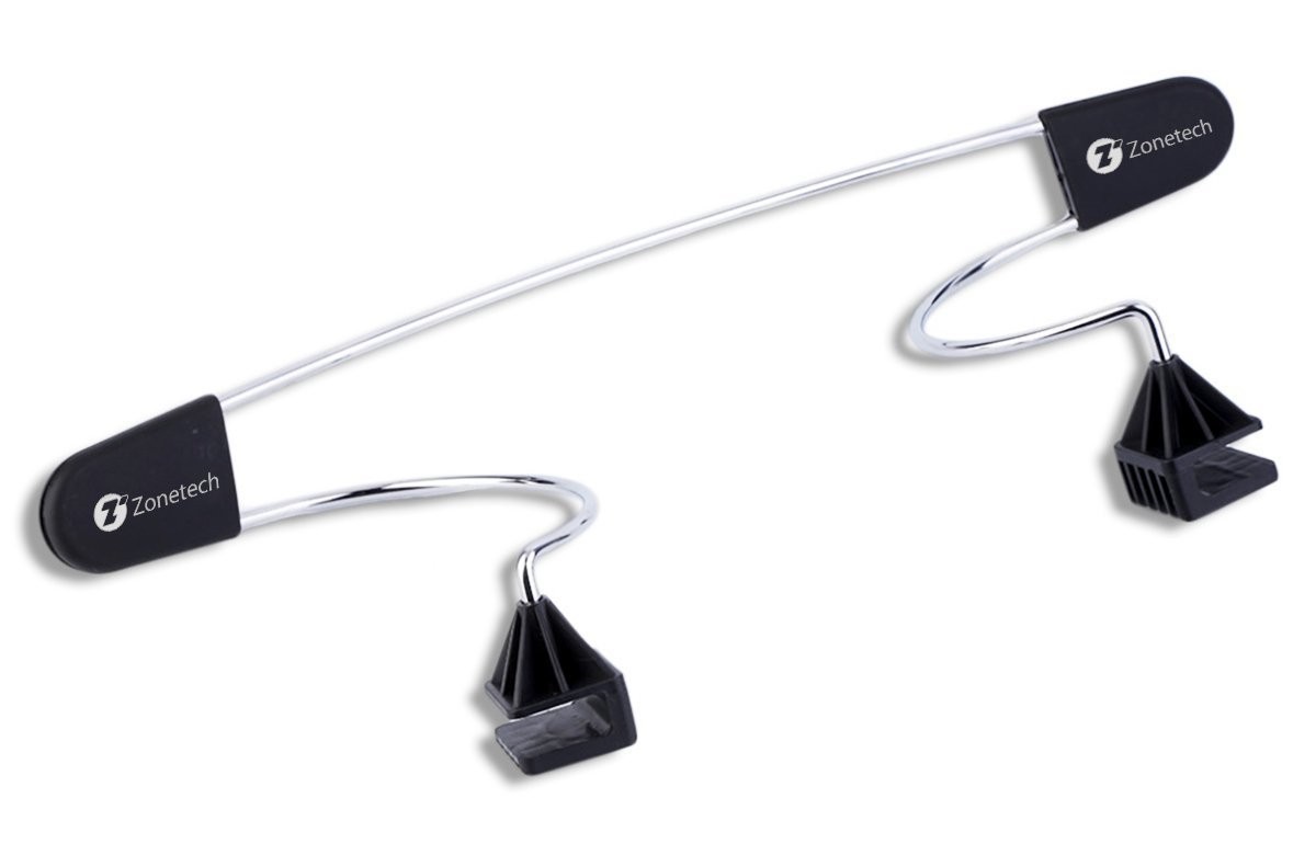 Metal Rounded Headrest Hanger with Headrest Restraint Rods