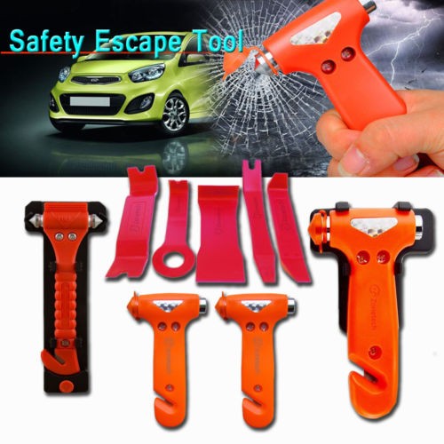 Zone Tech Emergency Window Breaker Hammer Escape Life Saving Installation Tools