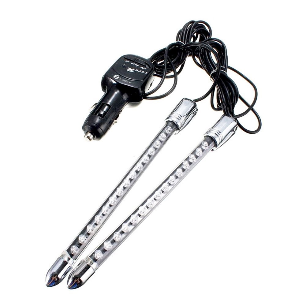 Blue 15 LED Sound Effect Music Control Accent Lights