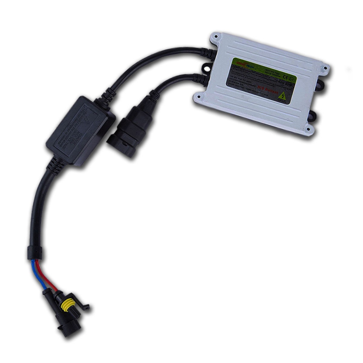 Zone Tech 55w Ac HID Slim Digital Replacement Ballast Universal Xenon Conversion
