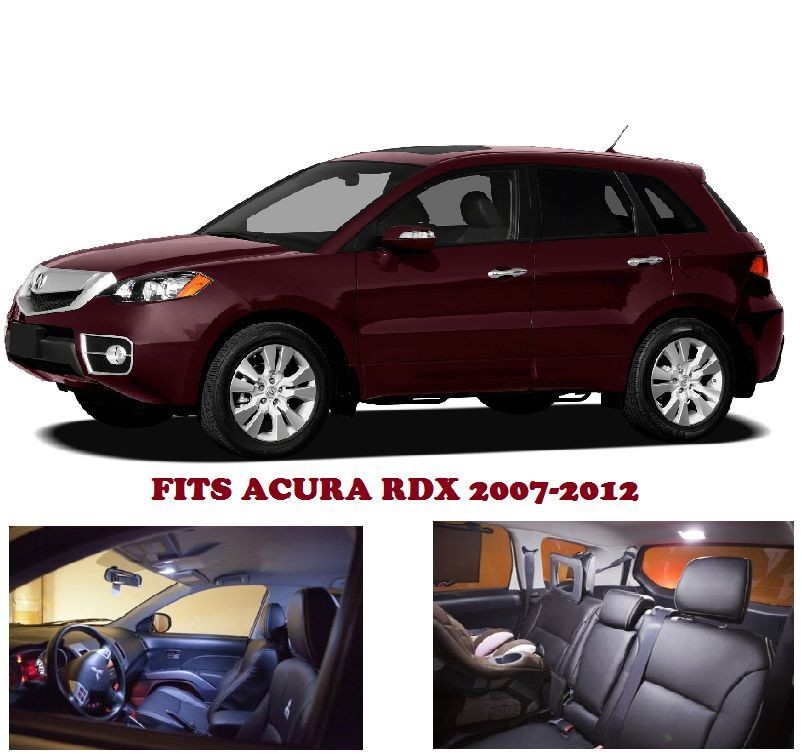 ACURA RDX White Interior LED Package (6 Pieces) 2007-2012