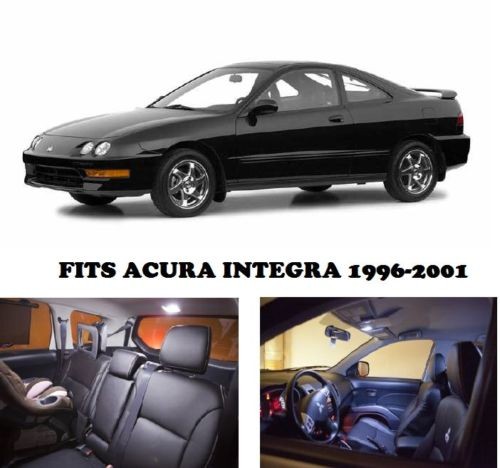 Acura INTEGRA 1996-2001 White Interior LED Package (6 Pieces)