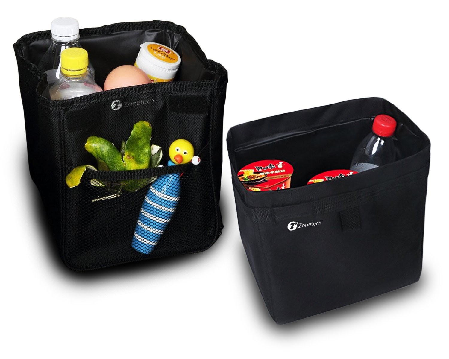 Trash Can Combo Leakproof Portable Litter Bag+ Leak Proof Hanging Litter Bag