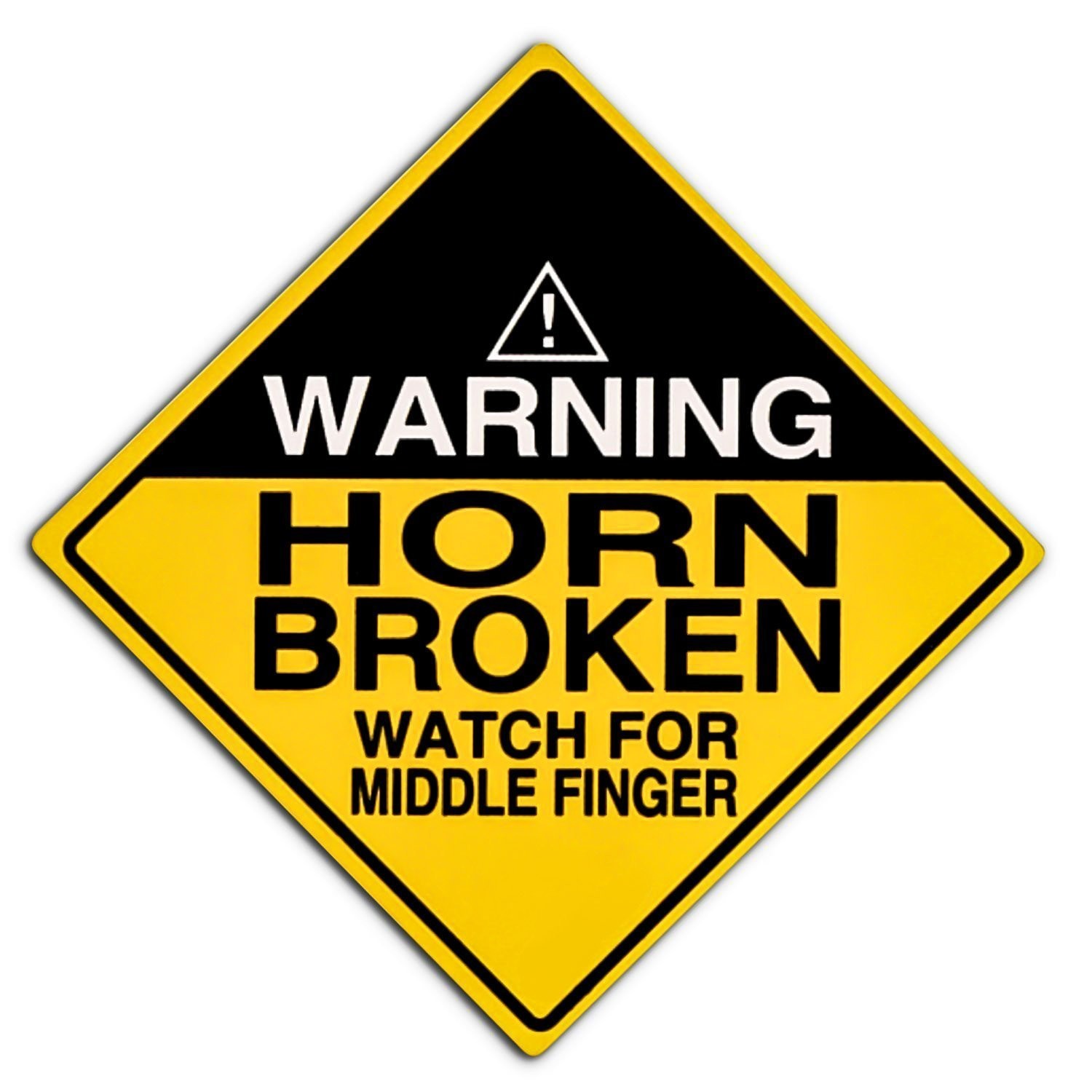 Horn Broken Watch for Middle Finger Magnet