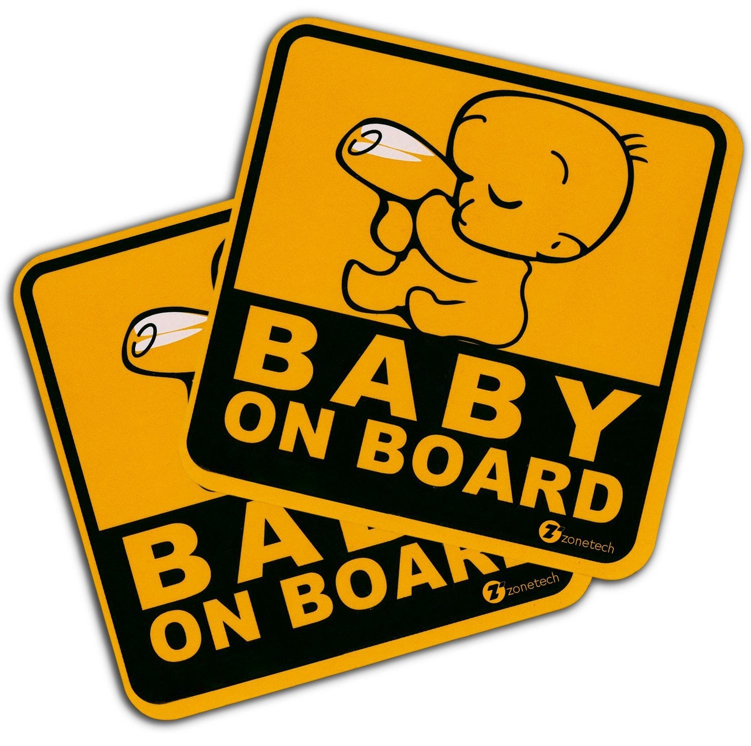 Baby Bottle on Board Magnet- Set of 2