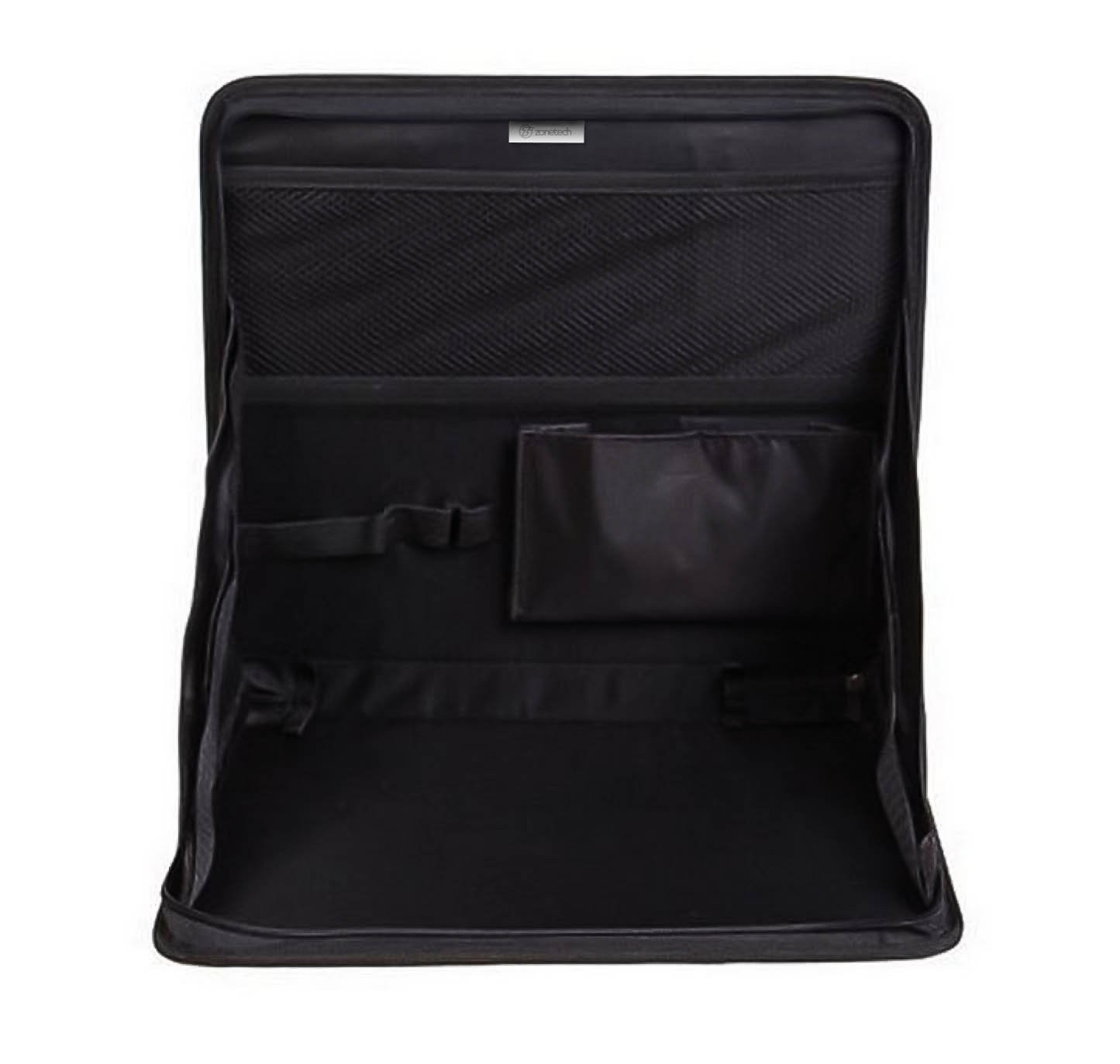 Black Foldable Back Seat Laptop Food and Drink Tray