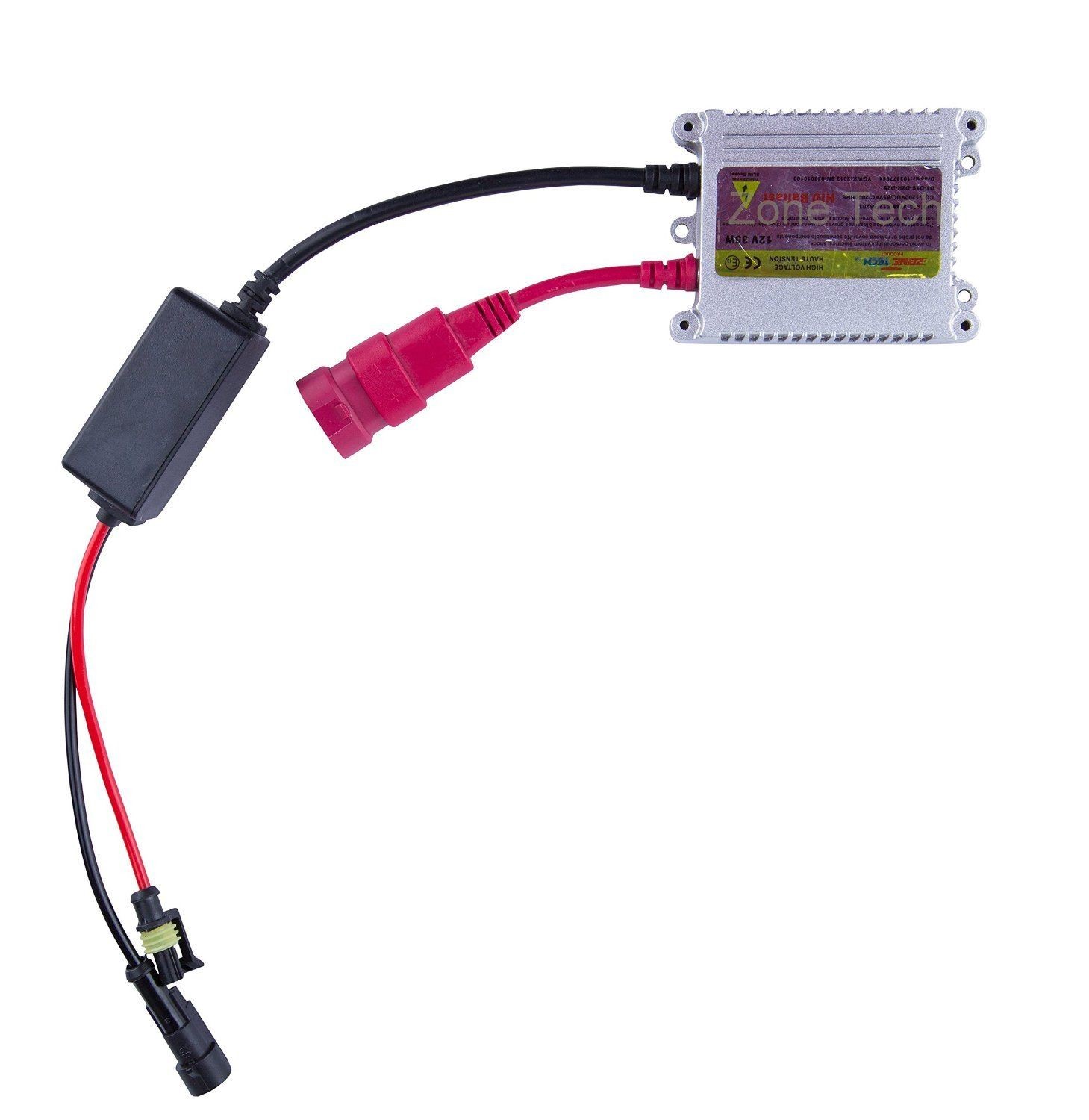 Zone Tech HID Slim Digital Ballast-AC-2 Pk