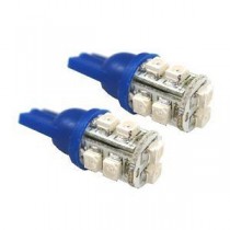 2x T10 168 194 10 Blue LED SMD Light Bulb Bulbs Lamp Side Wedge 12V 