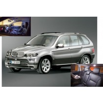BMW X5 2007-2012 WHITE LED Lights Interior Package Kit M E70 (17 Pieces)