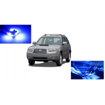Blue LED Lights Interior Package for Subaru Forester 1998-2012 (6 Pieces)