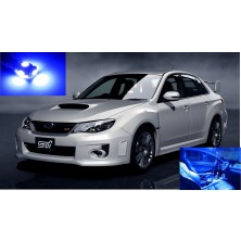 Blue LED Lights Interior Package for Subaru WRX STi 2004-2012 (6 Pieces)