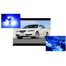 Acura TL 2004-2008 BLUE Interior LED Package (7 Pieces)