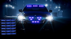 Zone Tech Bright Blue 54x LED Emergency Service Vehicle Deck Grill Warning Light - 1 set