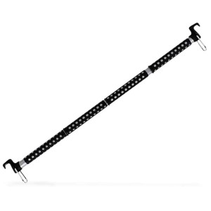 Zone Tech Expandable Car Clothes Hanger Clothing Rod Bar Garment Rack Holder