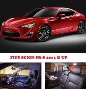 Scion FRS FR-S 2013 and up WHITE Interior LED Package (2 Pieces)