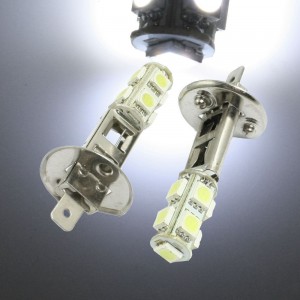 Zone Tech H1 LED 9 SMDs Fog Driving Lights (Xenon White) Light Bulbs 