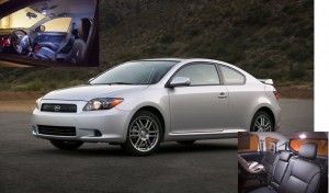   Scion TC 2005-2007 WHITE Interior LED Package (7 Pieces) 