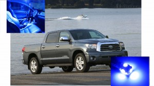 Toyota Tundra 2007-2012 BLUE Interior LED Package (10 Pieces)