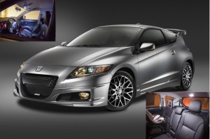 Honda CRZ 2011-2012 White Interior LED Package (7 Pieces)