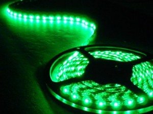 Green 12V 5M Flexible 300 LED 3528 Roll
